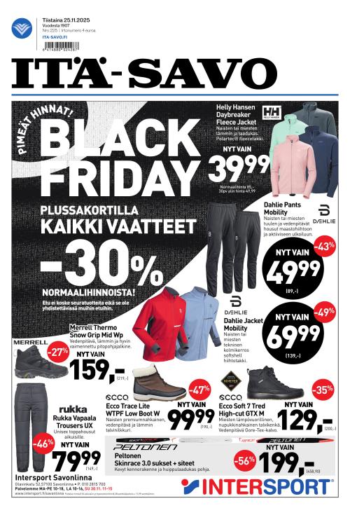 Itä-Savo 25.11.2025