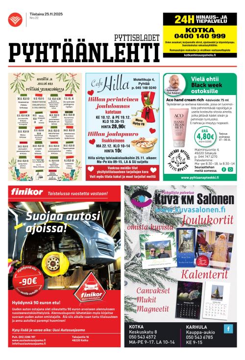 Pyhtäänlehti 25.11.2025