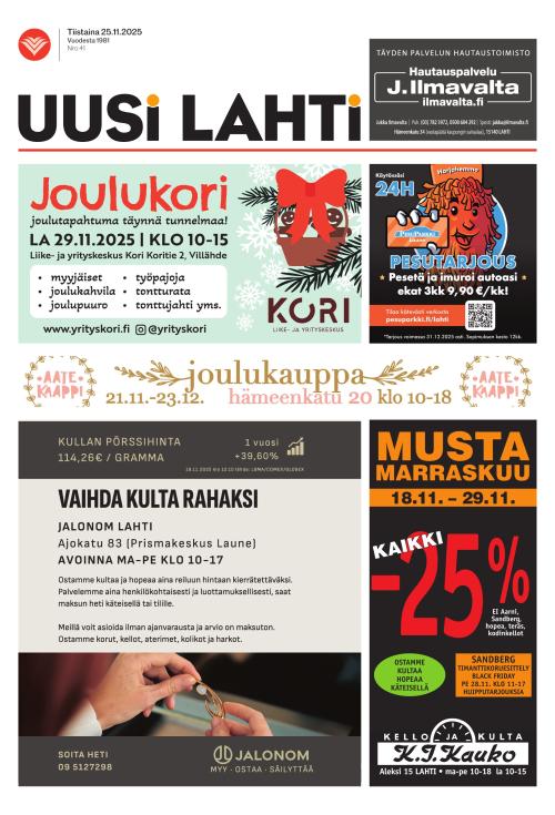 Uusi Lahti 25.11.2025