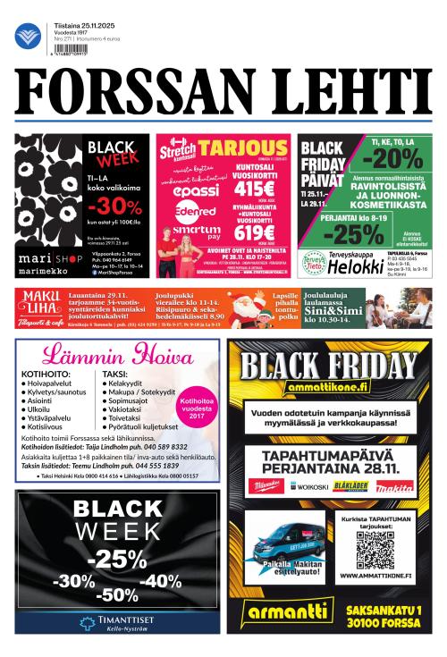 Forssan Lehti 25.11.2025