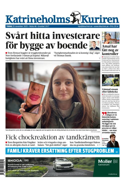 Katrineholms-Kuriren 25.11.2025