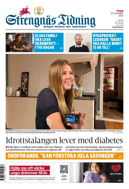 Strengnäs Tidning 25.11.2025