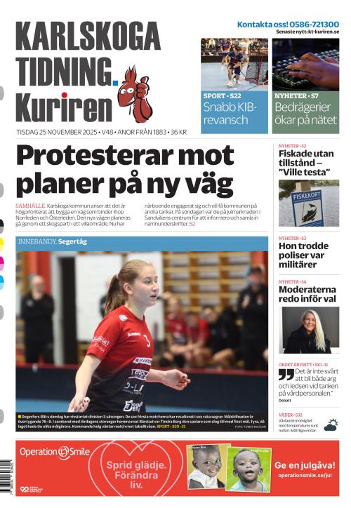 Karlskoga Tidning-Kuriren 25.11.2025