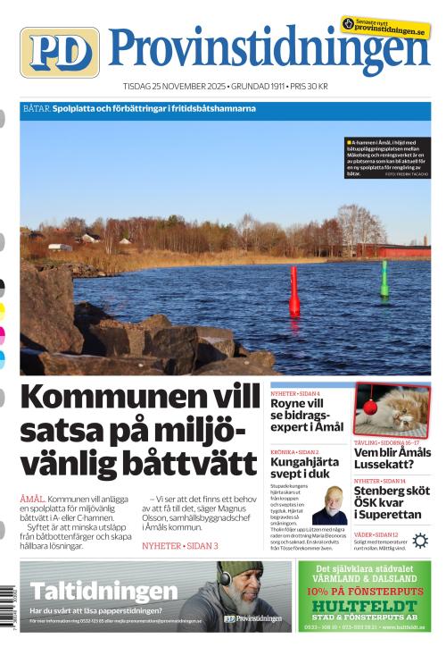 Provinstidningen Dalsland 25.11.2025