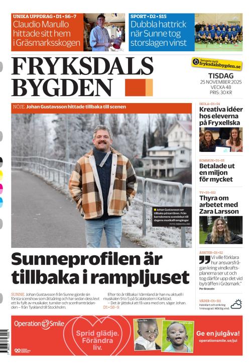 Fryksdals-Bygden 25.11.2025