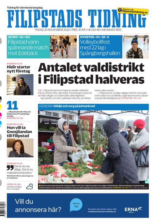 Filipstads Tidning 25.11.2025