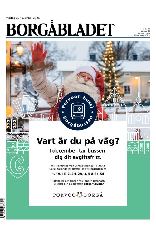 Borgåbladet 25.11.2025