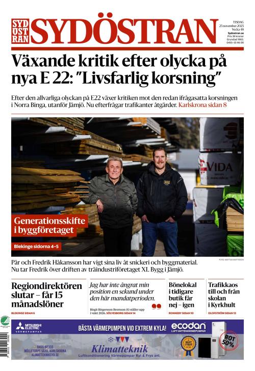 Sydöstran 25.11.2025