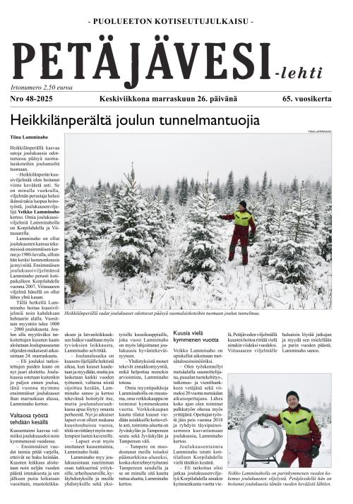 Petäjävesi 26.11.2025