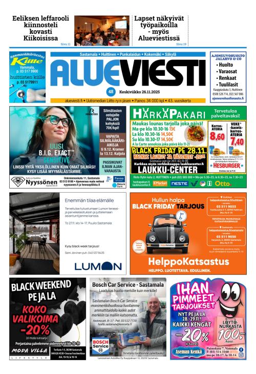 Alueviesti 26.11.2025