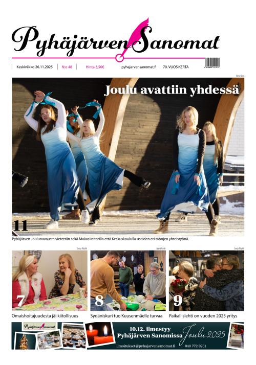 Pyhäjärven Sanomat 26.11.2025