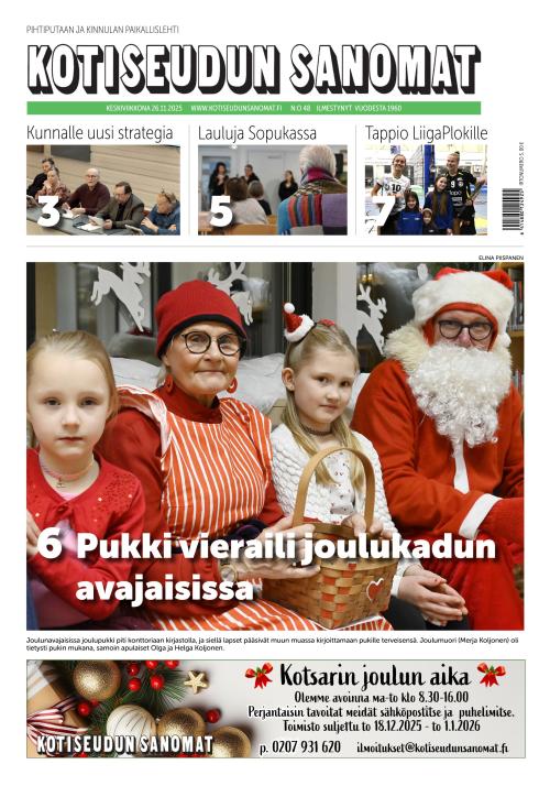 Kotiseudun Sanomat 26.11.2025