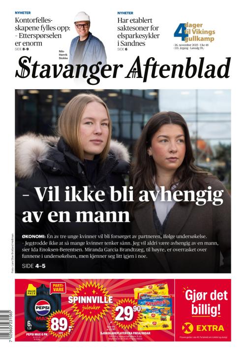 Stavanger Aftenblad (NO) 26.11.2025