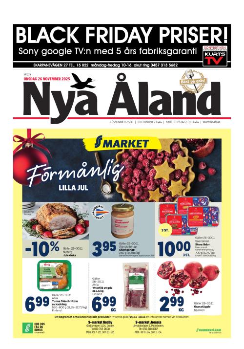 Nya Åland 26.11.2025