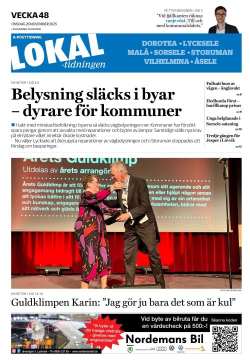 Lokaltidningen 26.11.2025