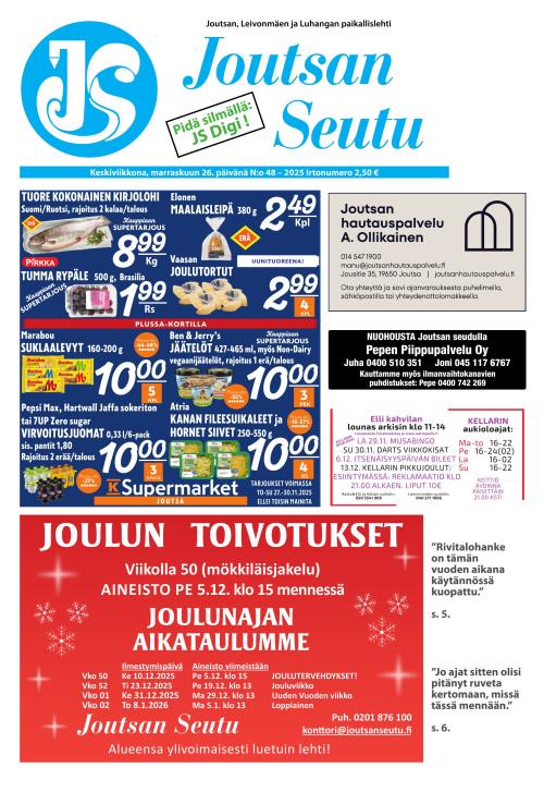Joutsan Seutu 26.11.2025