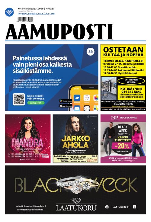 Aamuposti 26.11.2025