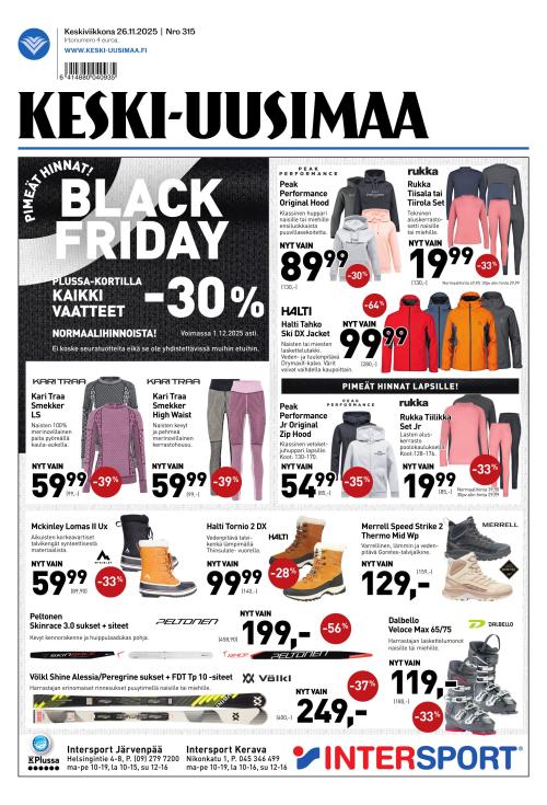 Keski-Uusimaa 26.11.2025