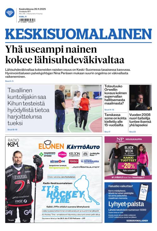 Keskisuomalainen 26.11.2025