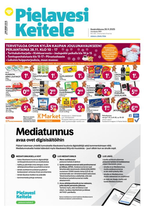 Pielavesi-Keitele 26.11.2025