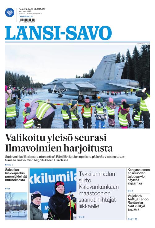 Länsi-Savo 26.11.2025