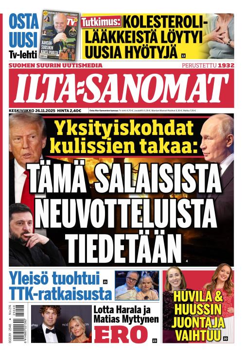 Ilta-Sanomat 26.11.2025