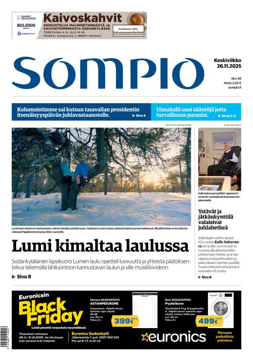 Sompio 26.11.2025
