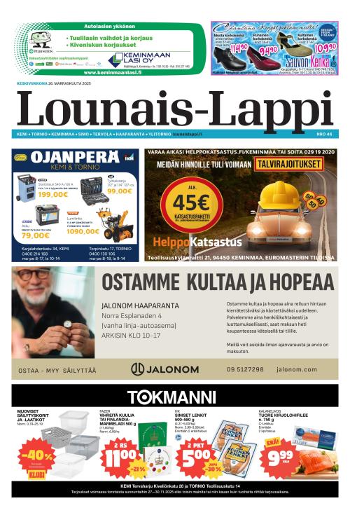 Lounais-Lappi 26.11.2025