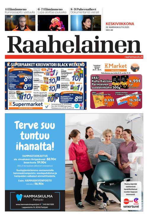 Raahelainen 26.11.2025