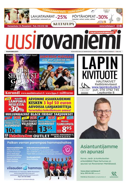 Uusi Rovaniemi 26.11.2025