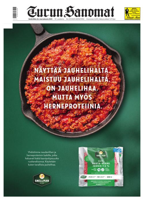 Turun Sanomat 26.11.2025