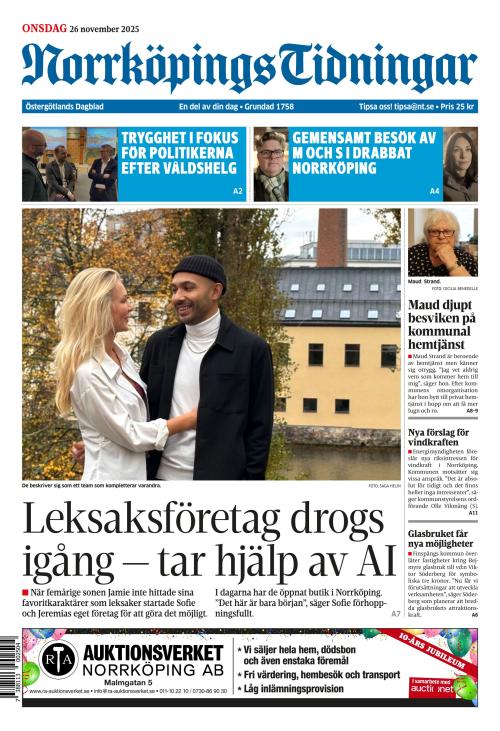 Norrköpings Tidningar 26.11.2025