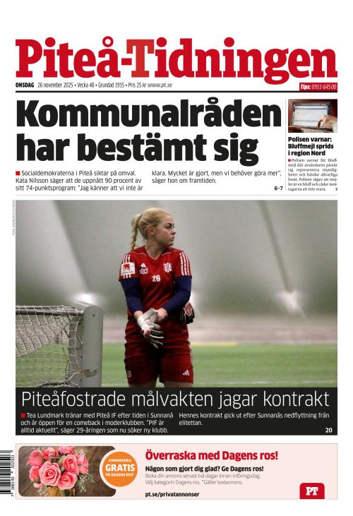 Piteå-Tidningen 26.11.2025