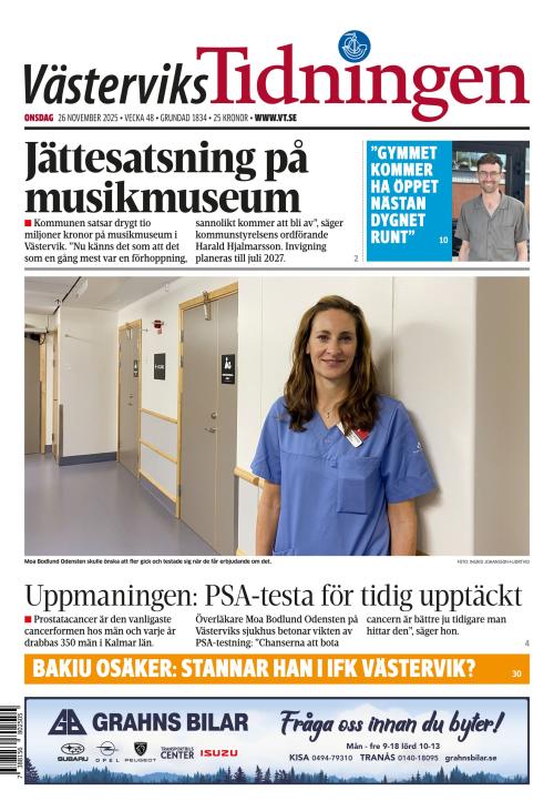 Västerviks-Tidningen 26.11.2025