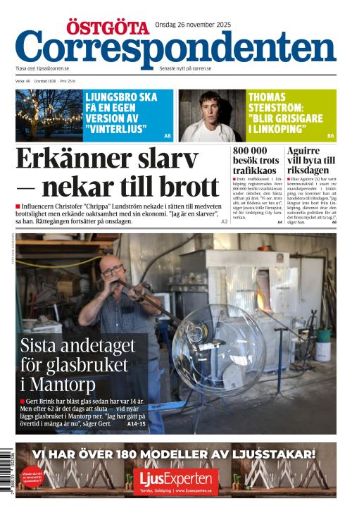 Östgöta Correspondenten 26.11.2025