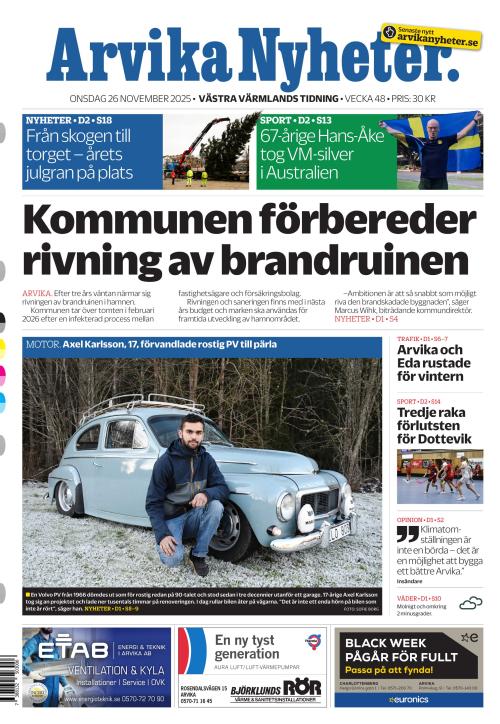 Arvika Nyheter 26.11.2025
