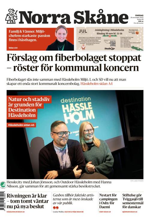 Norra Skåne 26.11.2025