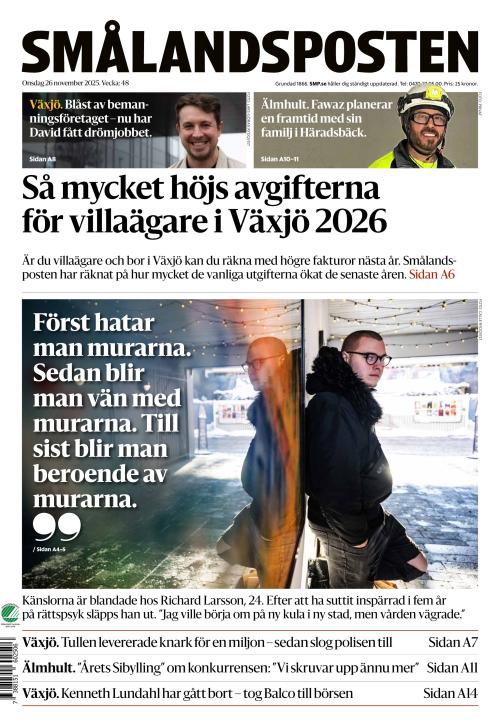 Smålandsposten 26.11.2025