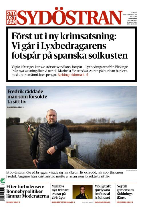 Sydöstran 26.11.2025