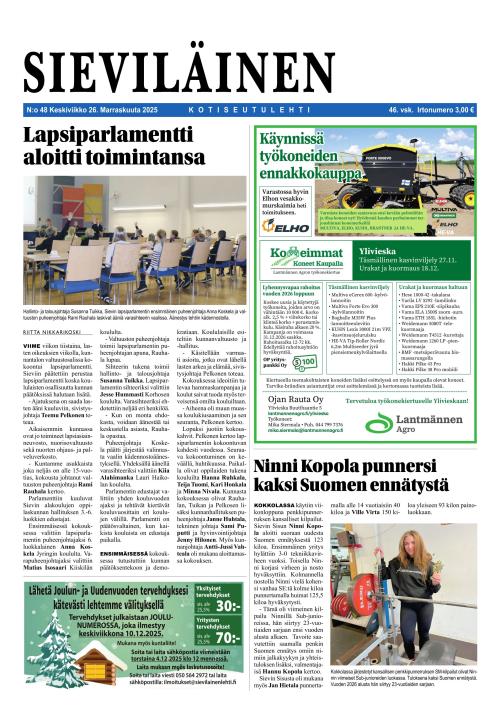 Sieviläinen 26.11.2025