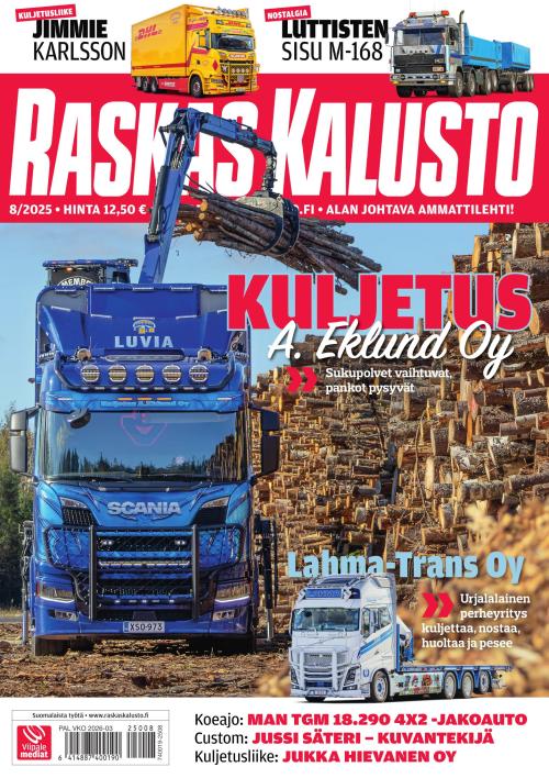Raskas Kalusto 08/2025