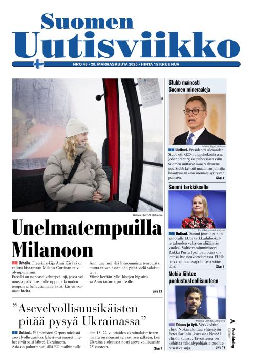 Suomen Uutisviikko Nr-48/2025