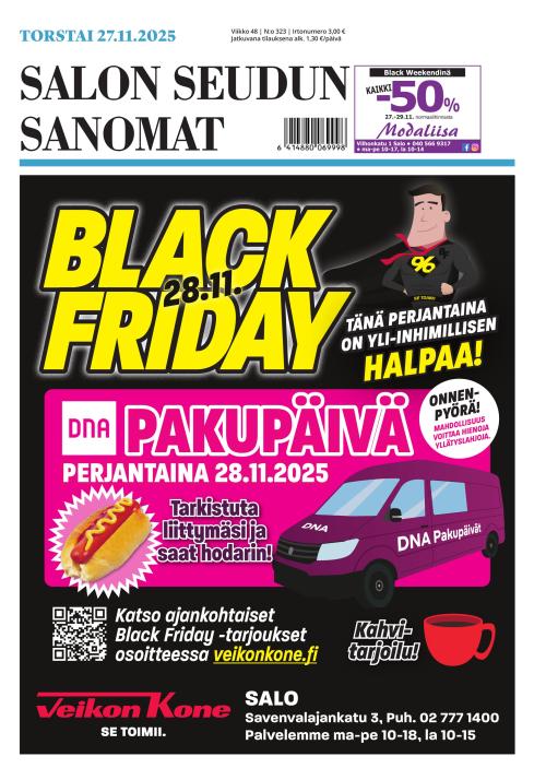 Salon Seudun Sanomat 27.11.2025