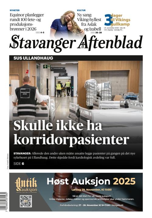 Stavanger Aftenblad (NO) 27.11.2025