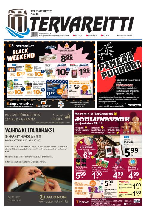 Tervareitti 27.11.2025