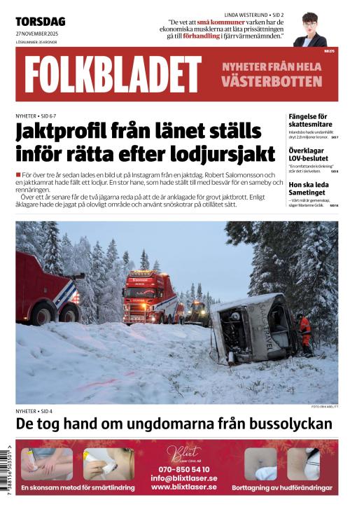 Folkbladet (Västerbotten) (SE) 27.11.2025
