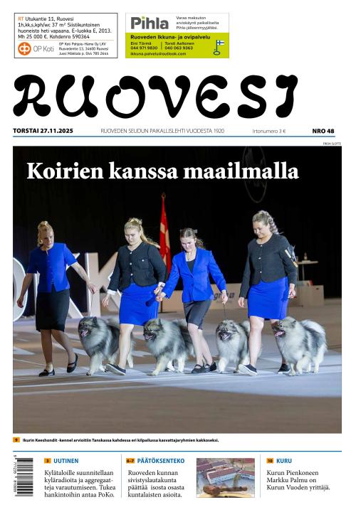 Ruovesi-lehti 27.11.2025