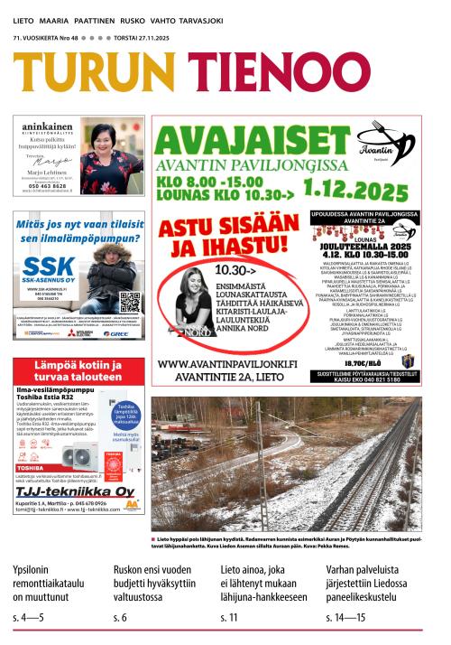 Turun Tienoo 27.11.2025