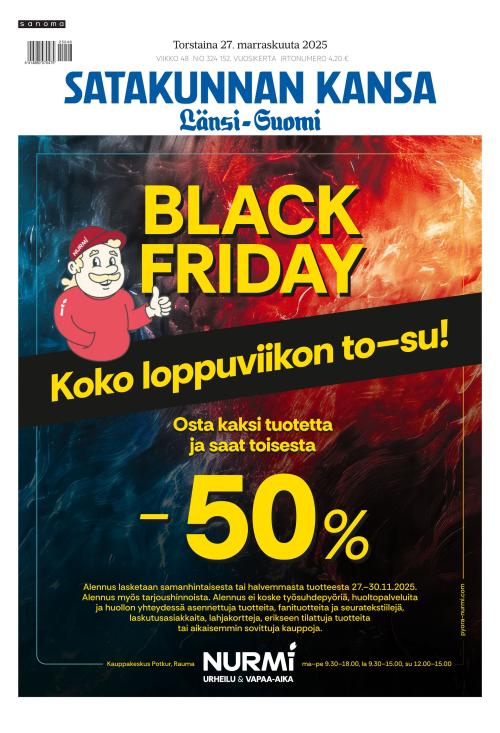 Satakunnan Kansa Länsi-Suomi 27.11.2025