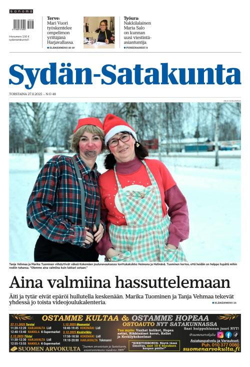 Sydän-Satakunta ja Jokilaakso 27.11.2025